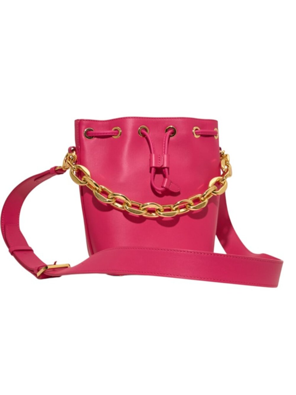 MCM Mini Bucket Bag Beetroot Purple